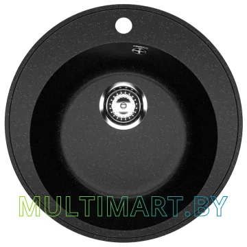 Кухонная мойка Practik PR-M 475-004 (черный оникс)